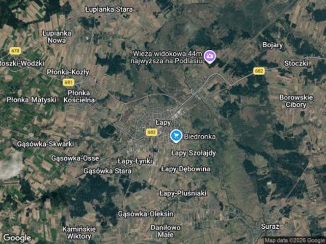 Bezpośrednio, Łapy, ul. Mała, 48 m² Mieszkanie
