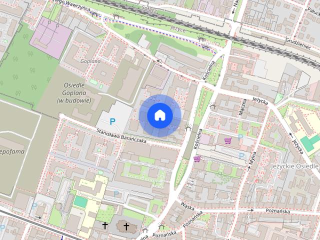 Bezpośrednio. APARTAMENT 77,6 m² – JEŻYCE, LONGBRIDGE, Kościelna 33a | 3 pokoje | taras 9 m² | wysoki standard | klimatyzacja