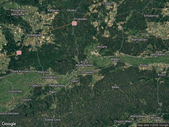 Bezpośrednio, Krzyż Wielkopolski, 50 m² Mieszkanie