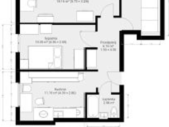 Bezpośrednio, Henryków, 57 m² Mieszkanie