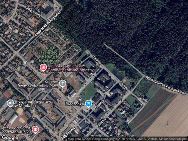 Bezpośrednio, Mońki, ul. Gajowa, 48 m² Mieszkanie