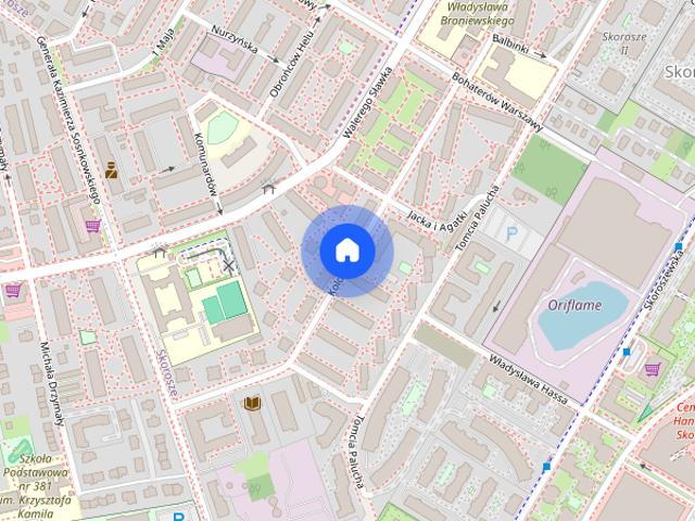 BEZPOŚREDNIO Mieszkanie o powierzchni 44 m² parter ul. Kolorowa