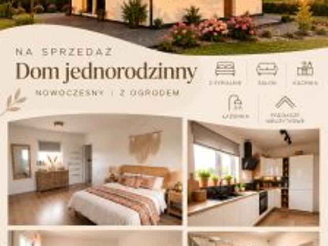 Bezpośrednio, Mikołajki Pomorskie, 70 m² Dom