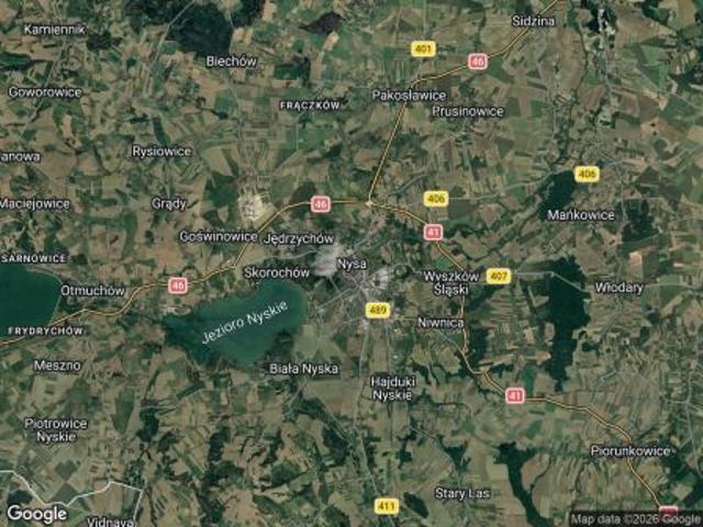 Bezpośrednio, Nysa, 60 m² Mieszkanie