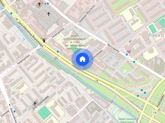 Bezpośrednio trzypokojowe 62 m2 w Apartamentach Branickiego