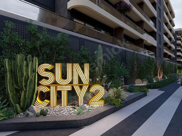 BİLİM ÜNİ KARŞISINDA SUN CİTY 2 KARMA YAŞAM PROJESİNDE 2+1 DAİRE