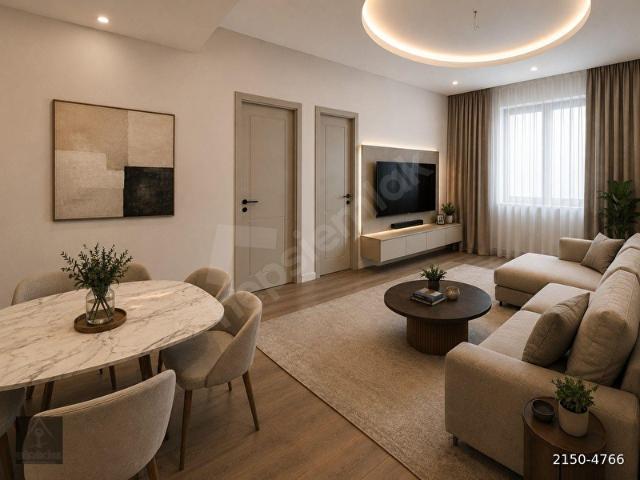 BİRİKİM Çınar Mahallesi'nde Ultra Lüks Satılık 1+1 Bahçe Katı