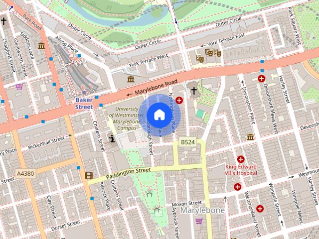 Bingham Place, Marylebone, W1U