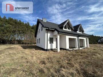 Dom bliźniak z ogrodem 115 m2, garaż, bez PCC