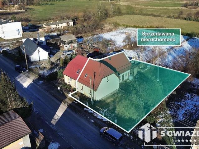 Dom bliźniak 67,6 m2 z ogrodem i budynkiem gospodarczym