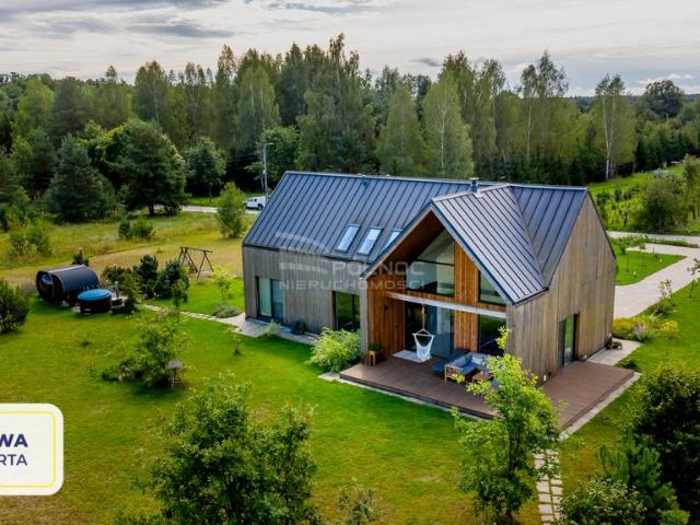 Nowoczesny dom 160m2 z panoramicznymi oknami polecam!