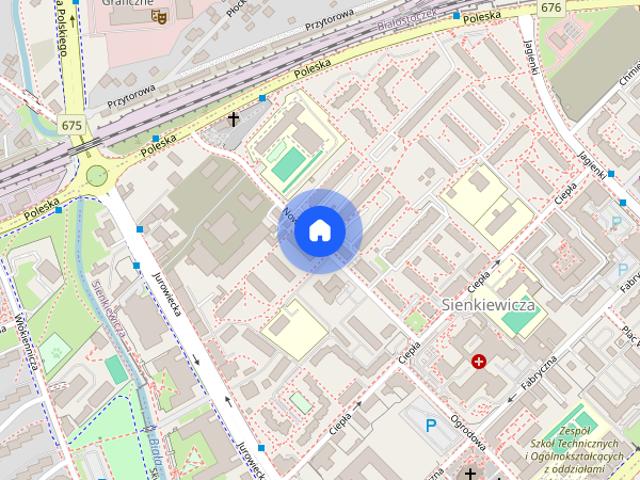 Białystok, Centrum, ul.Nowogródzka, 3 pokoje