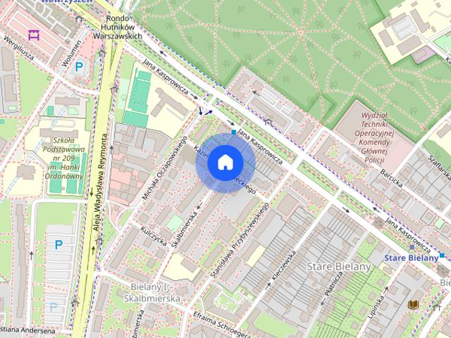 Bielany, ul.Grodeckiego, 2 Pokoje, 70m², Metro, Zieleń