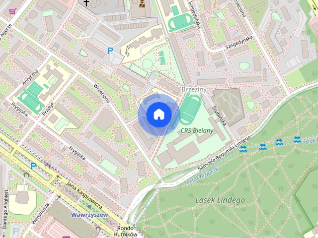 Bielany, ul. Wrzeciono 2A | Budynek ogrodzony 4 piętra, 3 pokoje 70m², przy metrze, klimatyzacja, bardzo ciche, BEZPOŚREDNIO