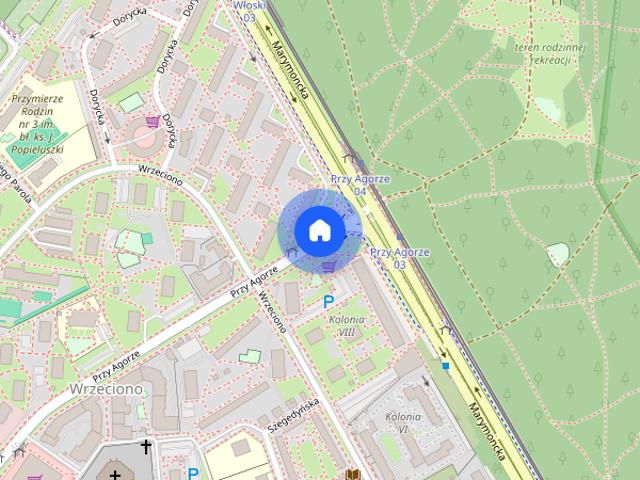 Bielany, 2 Pokoje, Oddzielna, Widna Kuchnia, 50 M2