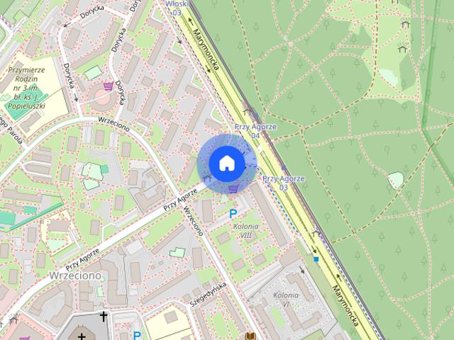 Bielany, 2 Pokoje, Oddzielna, Widna Kuchnia, 50 M2