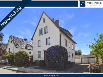 Bielefeld Gellershagen: Bezugsfreies Dreifamilienhaus am Bultkamp Park | ca. 238 m² Wfl. | 3x Garage