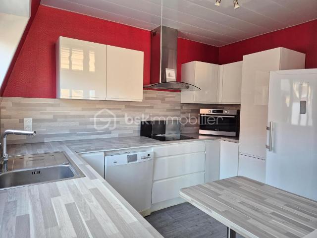 Bien rare à Hazebrouck: appartement avec jardin, garage et ascenseur privé