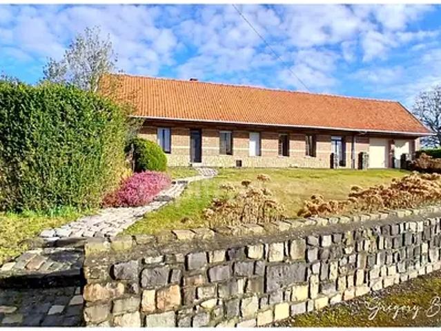 Bienvillers au Bois 62111 Achat / Vente maison 4 pièces t4 jardin cave
