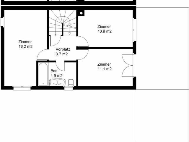 Bifamiliar house with 5.5 rooms on sale in Tann 142 m² | dreamo. Ch