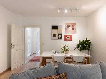 Big private Terrace with BBQ in newly renovated apartment in beautiful Essen Werden 5 mins walk to Oldtown and Folkwang University, Essen Amsterdam Apartments for Rent
