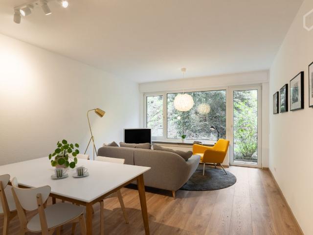 Big private Terrace with BBQ in newly renovated apartment in beautiful Essen Werden 5 mins walk to Oldtown and Folkwang University, Essen Amsterdam Apartments for Rent