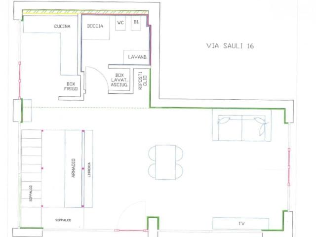 Loft via Sant'Alessandro Sauli 16, Pasteur, Milano