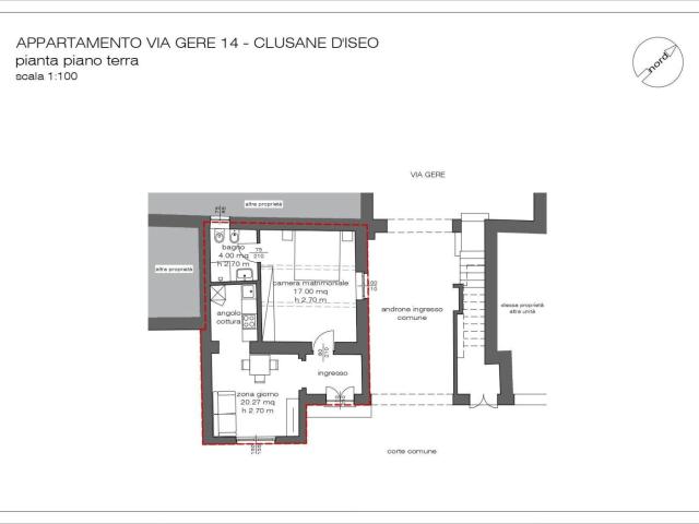 Bilocale via Risorgimento 84, Clusane, Iseo