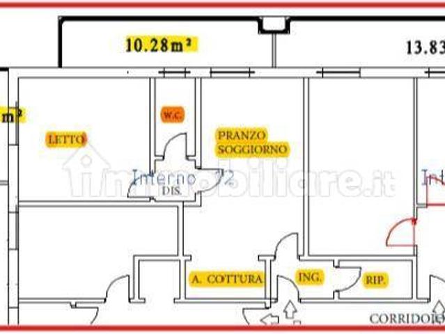 Bilocale viale Gian Lorenzo Bernini 26, Valverde, Cesenatico