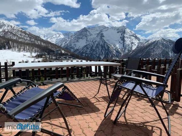Bilocale arredato con terrazzo Colle sestriere