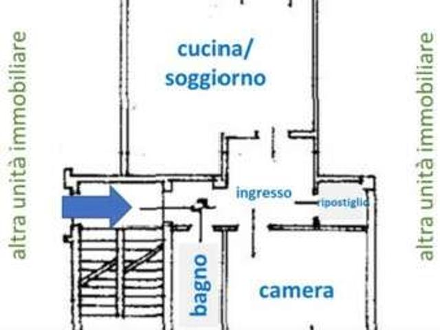 Bilocale arredato con terrazzo Colleretto Castelnuovo