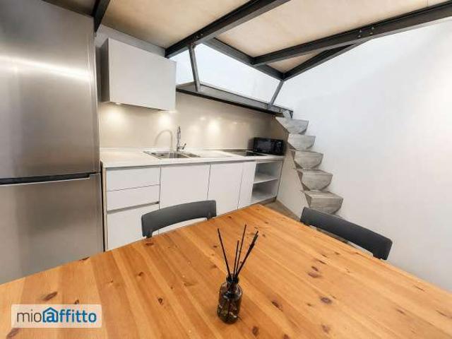 Bilocale arredato con terrazzo Crocetta