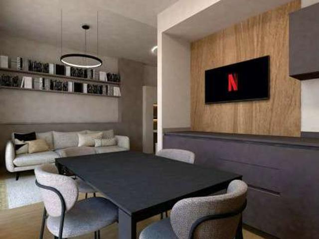 Bilocale arredato con terrazzo Crocetta