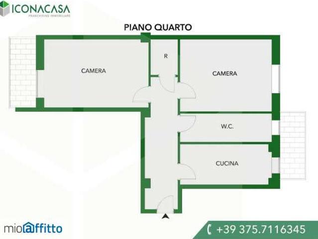Bilocale arredato con terrazzo Affori, bovisa, niguarda, testi
