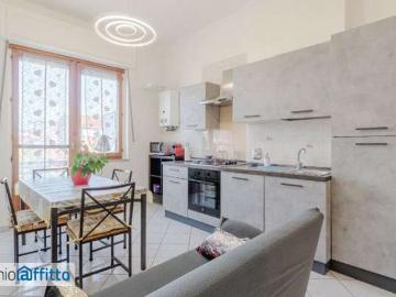 Bilocale arredato con terrazzo Parella