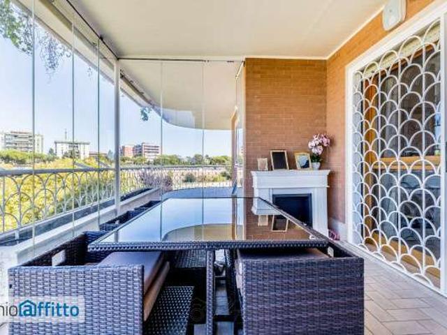 Bilocale arredato con terrazzo Trigoria, spinaceto, tor de cenci, vallerano