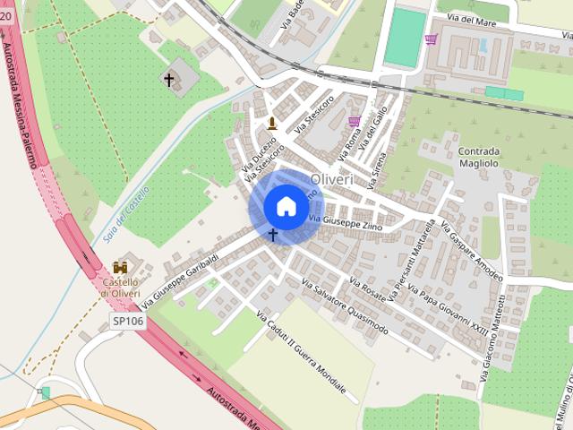 Bilocale arredato con veranda e giardino