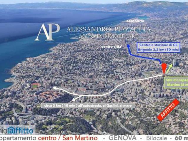 Bilocale arredato Genova