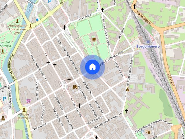 Bilocale arredato in zona molto servita