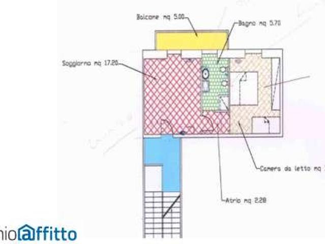 Bilocale arredato Mirabello / città giardino