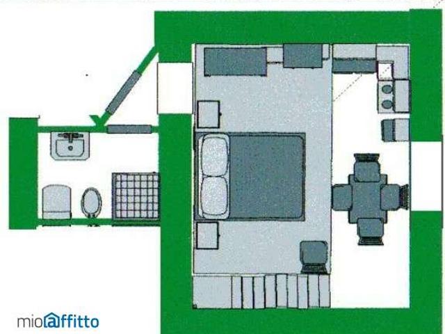 Bilocale arredato Portici