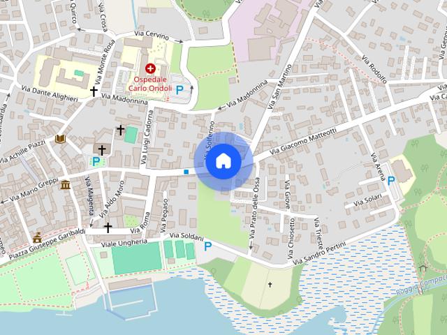 Bilocale con posto auto e giardino privato