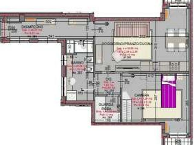 Bilocale con terrazzo Centro ospedale