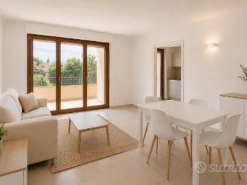 Bilocale con terrazzo in zona Borgo Roma