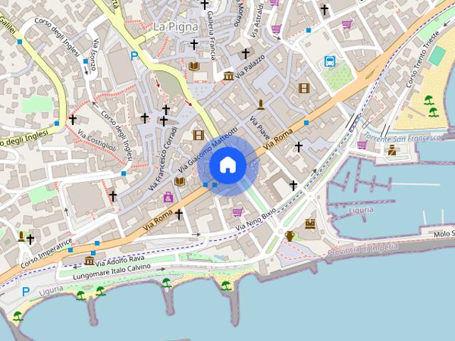 Bilocale nuovo centro Sanremo