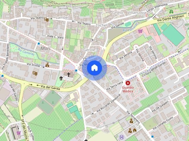 Bilocale ristrutturato con ampio garage
