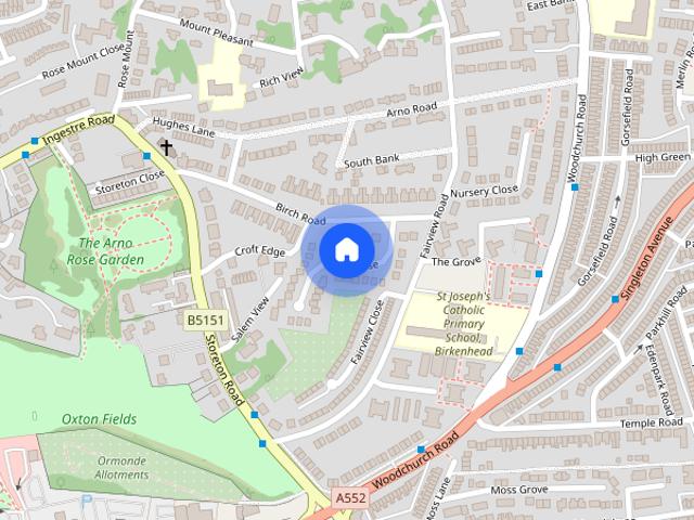 Birch Close, Oxton, Wirral, CH43