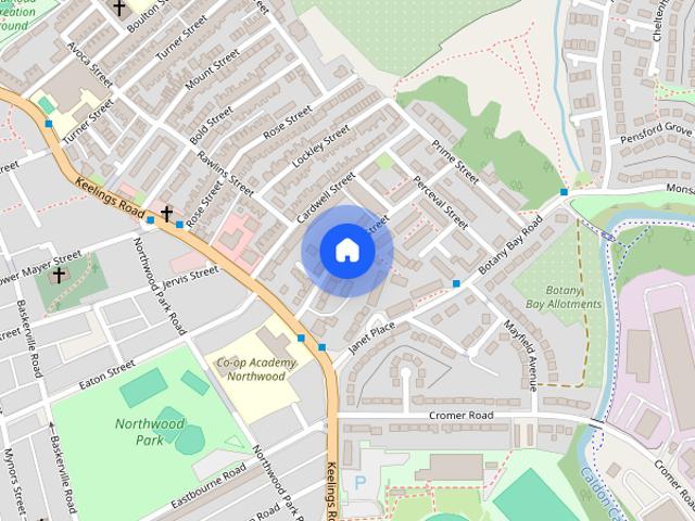 Birch St, Stoke On Trent, ST1