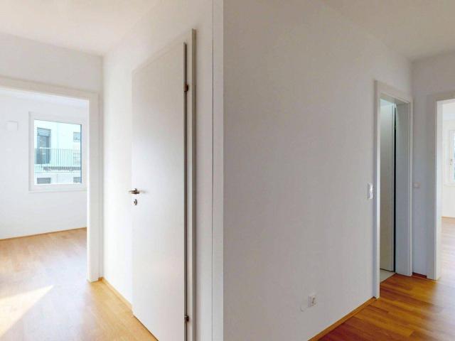 Provisionsfrei: 4 Zimmer mit Balkon im Grünen und doch in der Stadt ERSTBEZUG