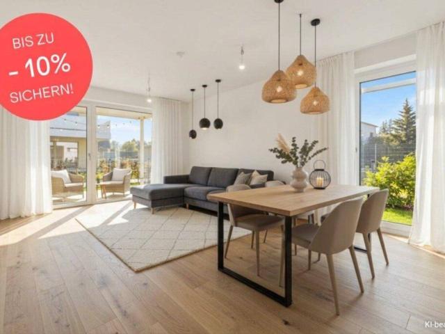 BIS ZU 10% PREISNACHLASS! Durchdachte 3 Zimmer Wohnung | Garten aus allen Räumen begehbar | Große Terrasse | Provisionsfrei